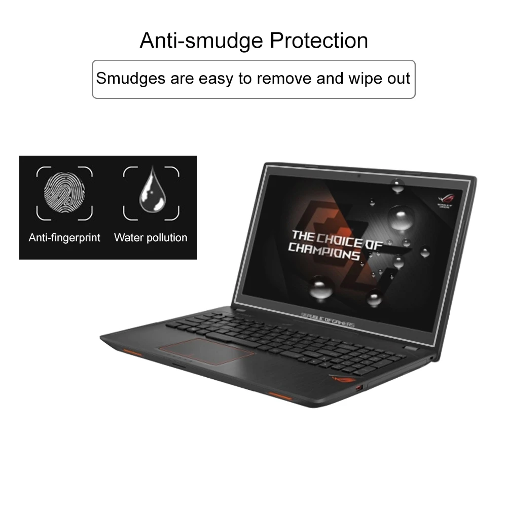 Экран ноутбука HD защитная пленка из закаленного стекла для ASUS ROG GL553VD 15 6 дюйма |