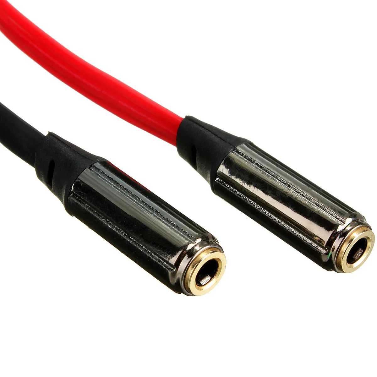 Кабель удлинитель для наушников 3 5 мм|extension cable|gold malesplitter headphone |