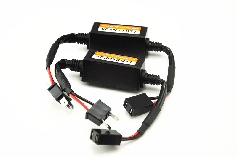 Универсальный 2 шт. h1 H4 H7 H11 LED DRL фара Canbus предупреждение об ошибках подавитель нагрузки резистор декодер H3 9005 9006