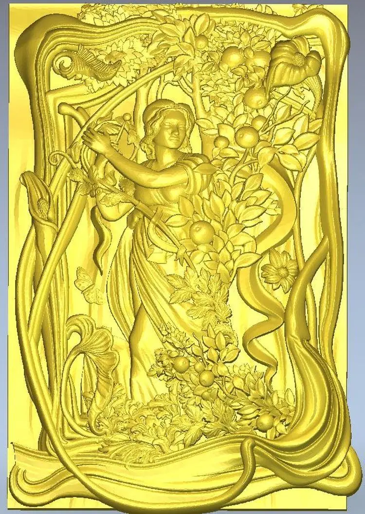 

Модель 3D stl для станка с ЧПУ Panno_Loza