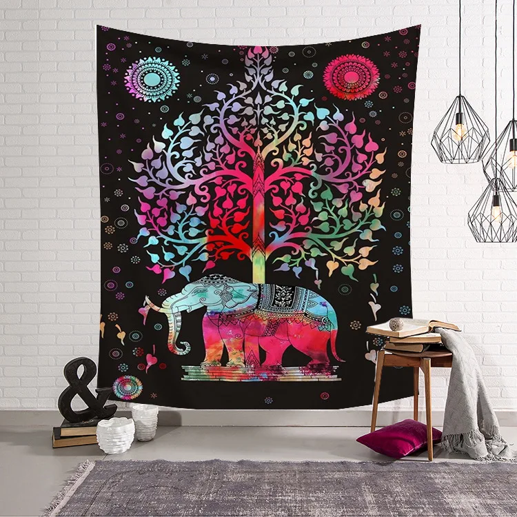 Hinduism Spiritual Yoga Mandala Decorative Beach Bathroom Outdoor Tapestry Wall Hanging Sheets Picnic Cloth Home Decor Gift | Дом и сад