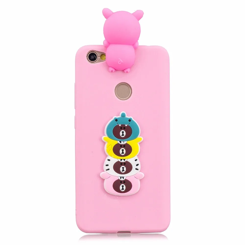 Mohini Young Case for Xiaomi Redmi Note 5A Prime 5.5&quot 3D Soft Silicone TPU Panda Unicorn Fruit cat Phone cover |