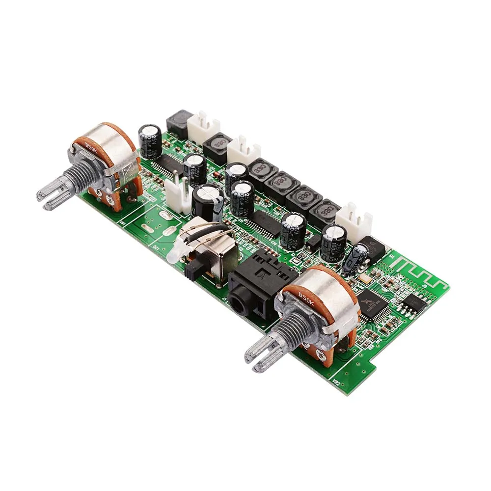 AIYIMA Amplificador Bluetooth 2,1 сабвуфер усилитель плата 12Wx2+ 18 Вт мини усилитель мощности MP3 WAV аудио декодер поддержка AUX