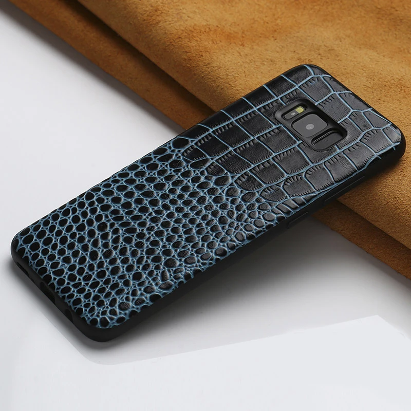 Чехол LANGSIDI для Samsung Galaxy A7 2018 роскошный кожаный чехол samsung S9 SAMSUNG a5 2017 s10 + | Мобильные