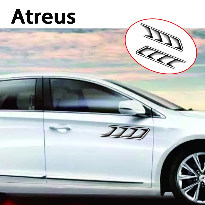 2 шт. декоративные наклейки Atreus для Toyota Corolla Avensis Rav4 c hr Seat leon ibiza Mini Cooper|stickers for toyota|for