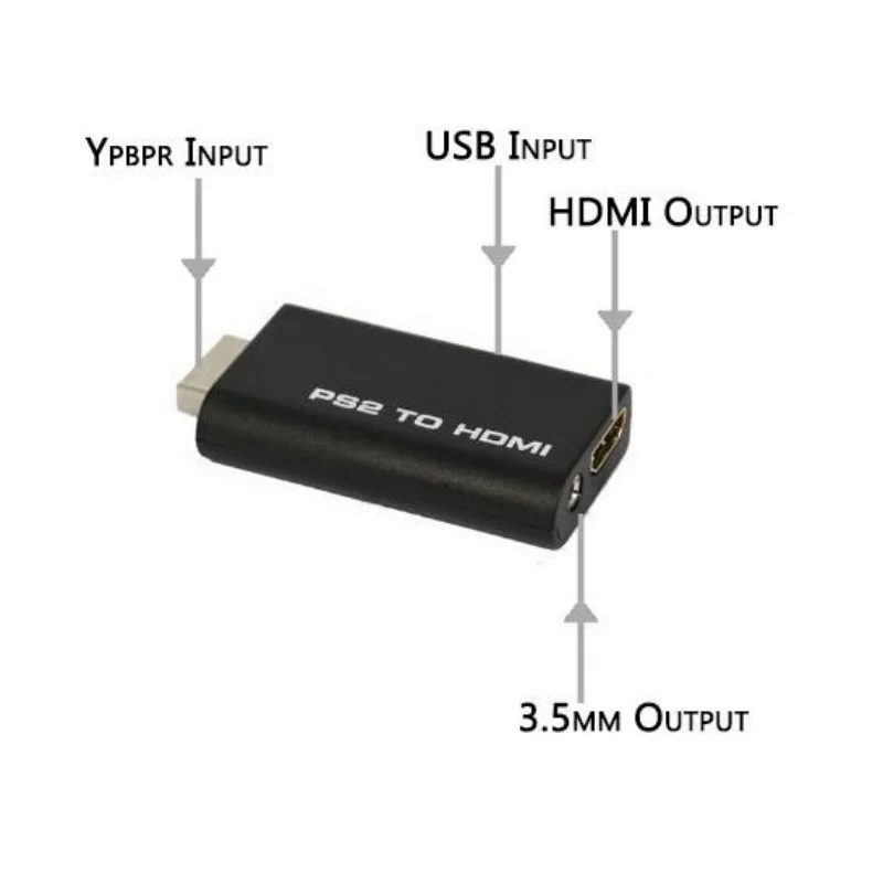 Для P-HDMI HD видео конвертер аудио адаптер AV вход в HDMI видео/аудио сигналы выходной