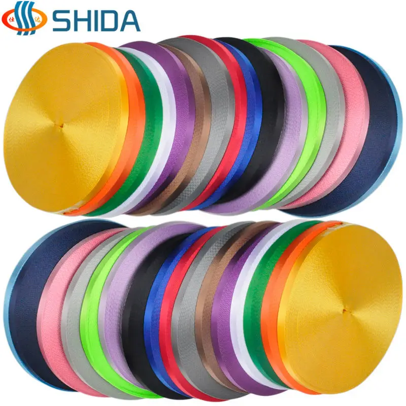 Цветные тяжелые и прочные нейлоновые лямки Zakka 5/8 дюйма 1 5 см 50 ярдов лента для