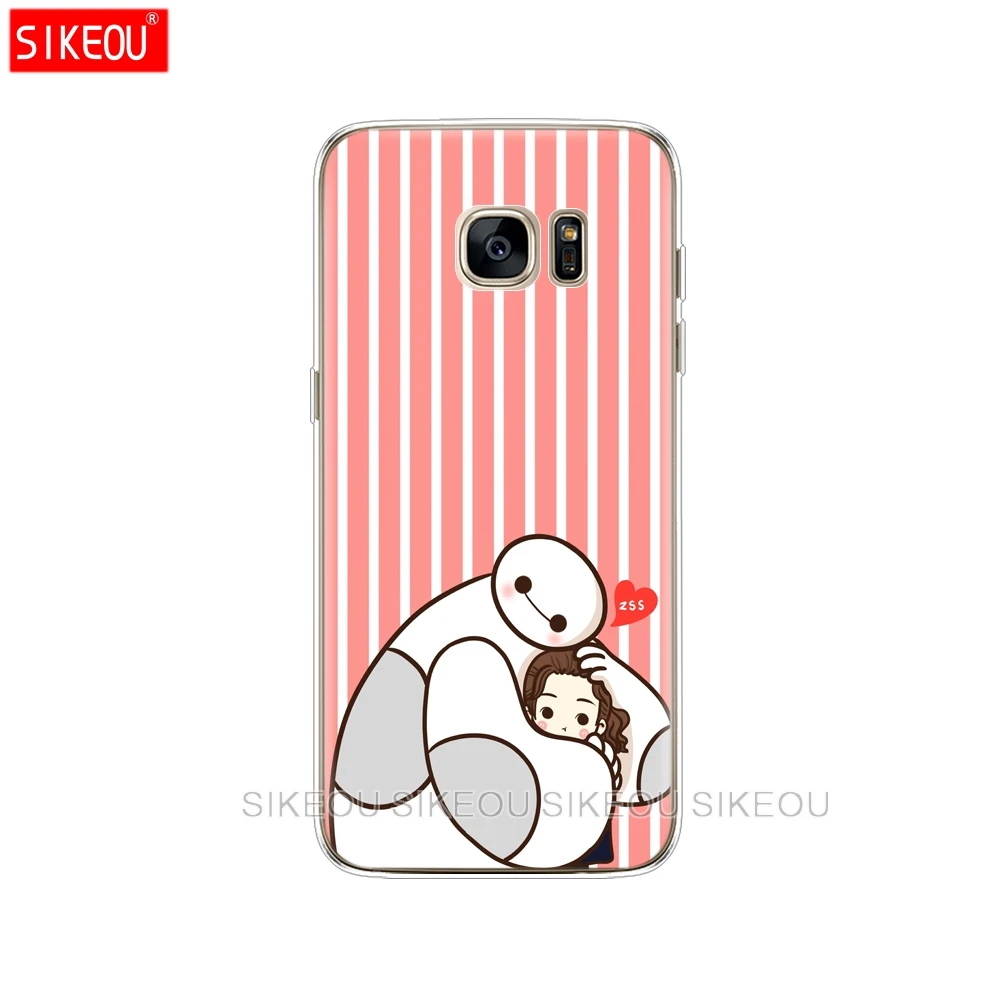 51577 SIKEOU Мягкий Силиконовый ТПУ чехол для samsung Galaxy S7 edge чехол для samsung S 7 edge 7 edge G935F SM-G935f - Цвет: 51577
