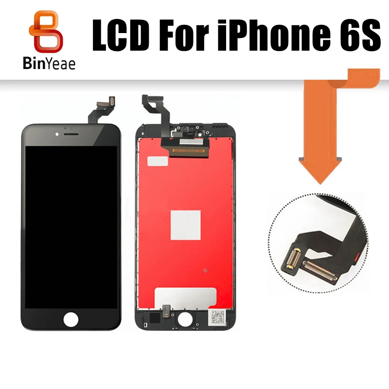 50 шт. хорошее качество для iPhone 6 S ЖК дисплей Экран с 3D сенсорный дигитайзер