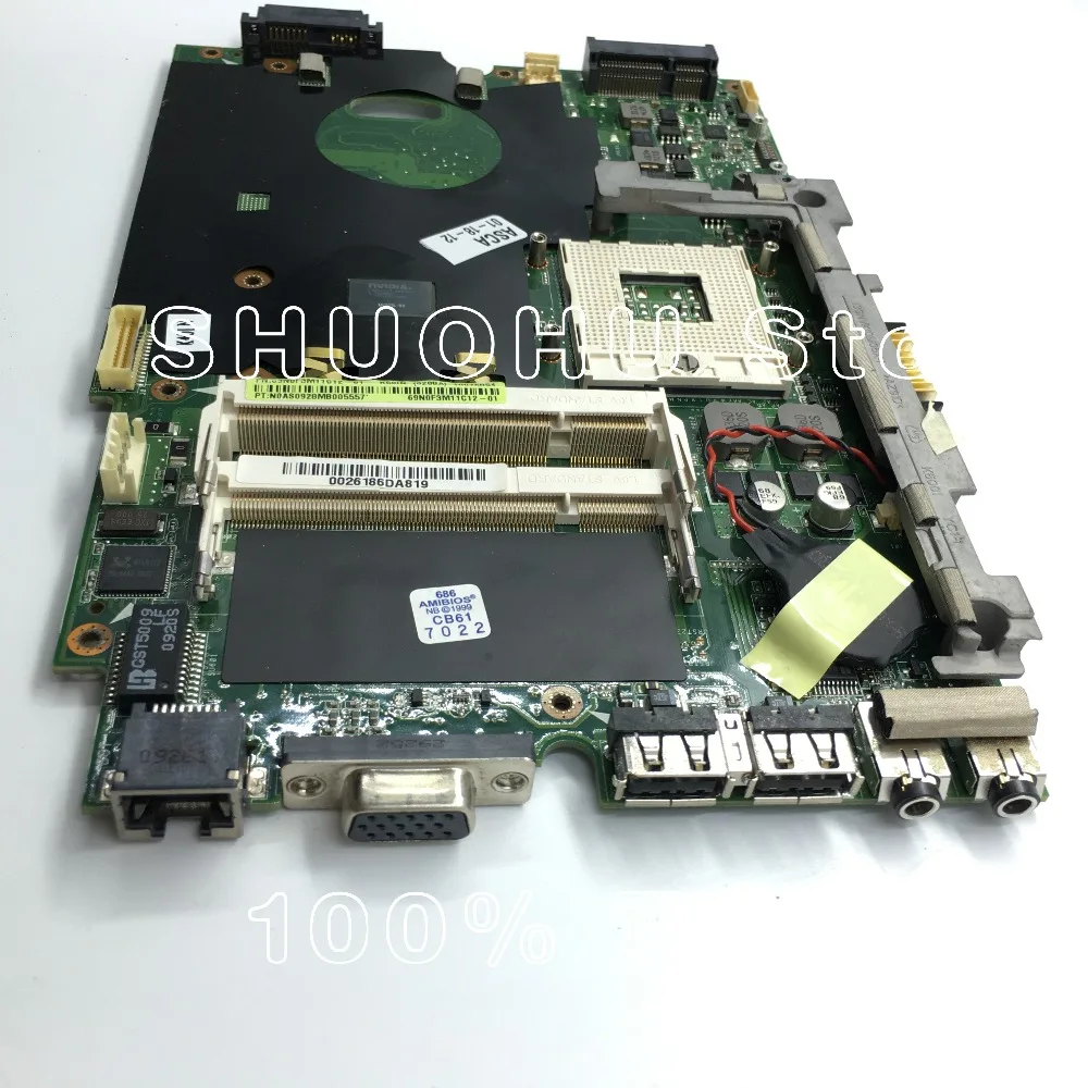 Материнская плата KEFU для ноутбука ASUS K50IN X8AIN X5DIN протестированная на 100% рабочая оригинальная материнская