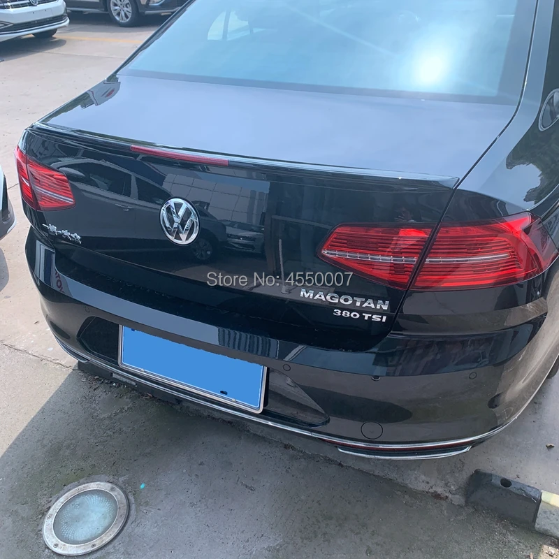 Для Volkswagen Passat B8 спойлер Высококачественный ABS Материал Внешний задний спойлер задний багажник багажника украшение крыла