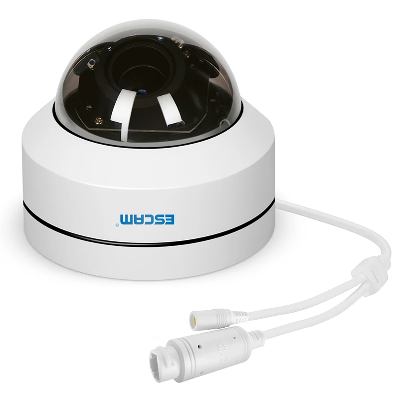ESCAM PVR002 2MP 1080P IP Сетевая камера PTZ 4X Zoom 2 8 12 мм объектив водонепроницаемый PoE купол