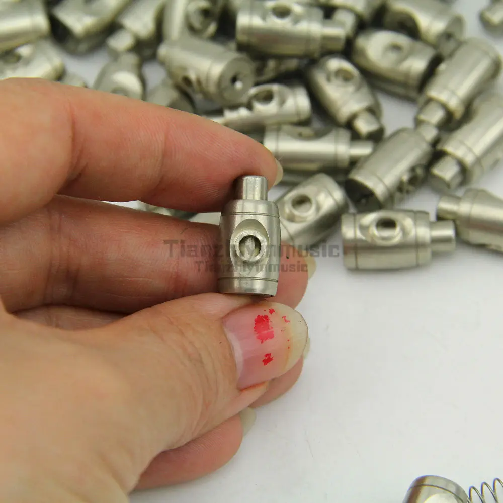 

10pcs Trumpet Drain Valve Water Key Spit Valve Assembly Parts Lot Cupronickel trumpet part Maintenance parts