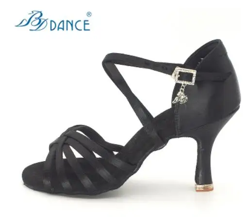 BLACK HEEL 85MM216 Туфли для латинских танцев; женские туфли для взрослых с высоким качеством; BD танцевальные туфли с мягкой подошвой; национальный стандарт; экспорт; латинские бальные туфли; 216 - Цвет: BLACK HEEL 85MM216