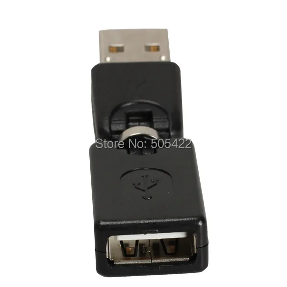 100 шт. поворотный угол поворота на 360 градусов USB 2 0 A штекер гнездо переходник|usb male