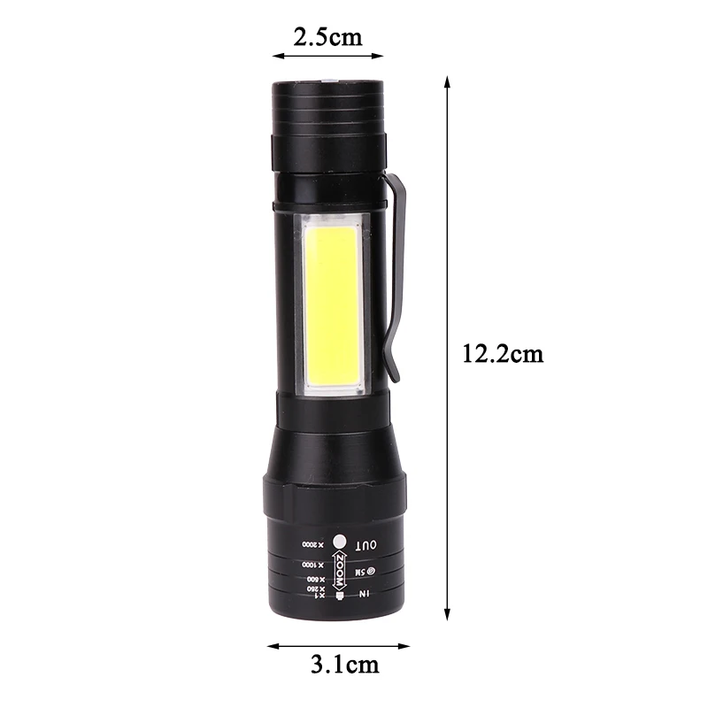 Z203101 Litwod светодиодный светильник CREE T6 COB мини фонарь из алюминиевого сплава