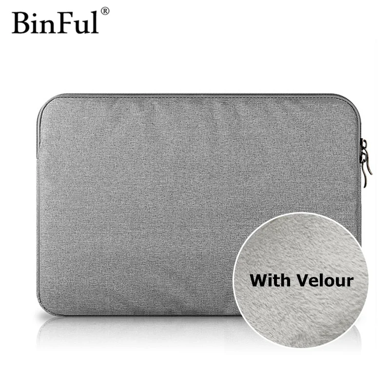 Binful чехол для ноутбука сумка Macbook Air 11 13 12 15 Pro Retina унисекс подкладка Xiaomi Air|Сумки и