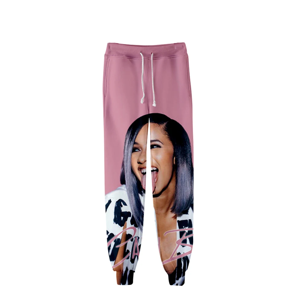 Женские брюки-карго Cardi B спортивные брюки Harajuku мужские/женские брюки для бега спортивные брюки хип-хоп Уличная Популярная Высокая талия брюки плюс размер