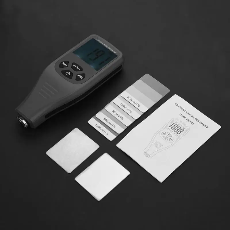 GM240 цифровой ЖК дисплей для измерения толщины покрытия измерительный прибор
