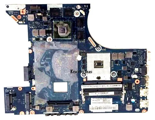 QIWY3 LA 8001P для Lenovo Y480 материнская плата ноутбука HM76 DDR3 GT640M 2 Гб GPU Бесплатная