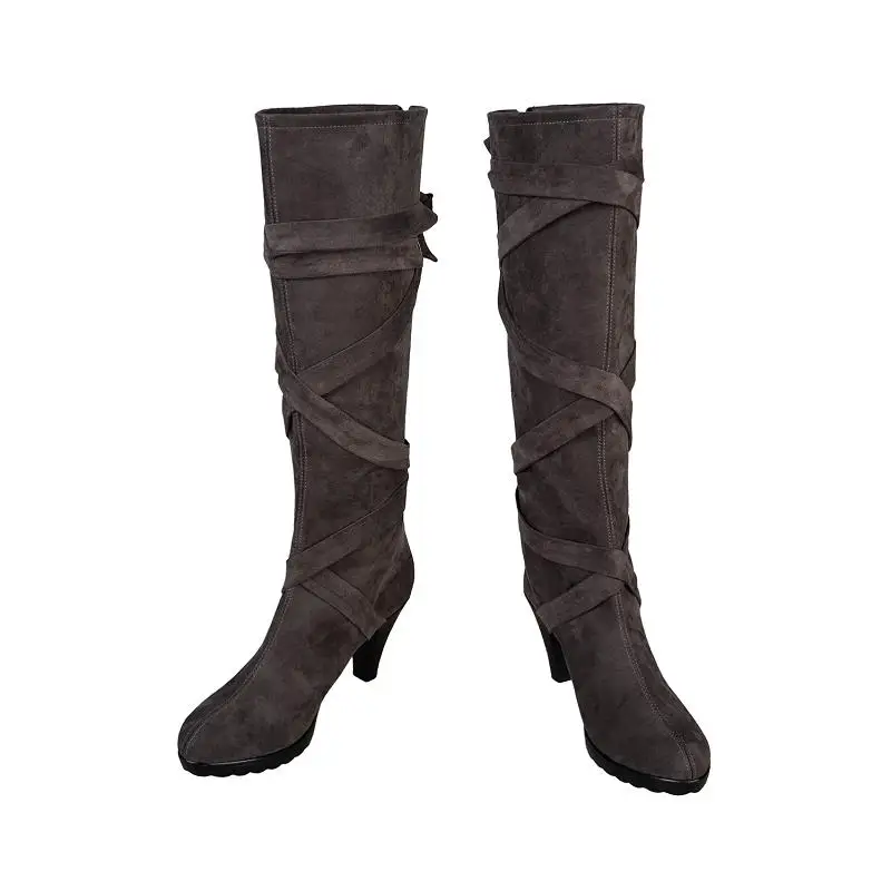 Shoes Дейенерис Таргариен костюм платье Игра престолов Сезон 8 Косплей мать драконов плащ и обувь Хэллоуин наряд индивидуальный заказ - Цвет: Shoes