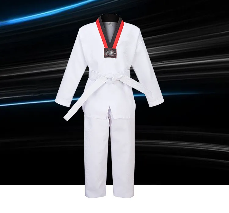 Высококачественная одежда WTF Mooto для тхэквондо Dobok детская униформа каратэ