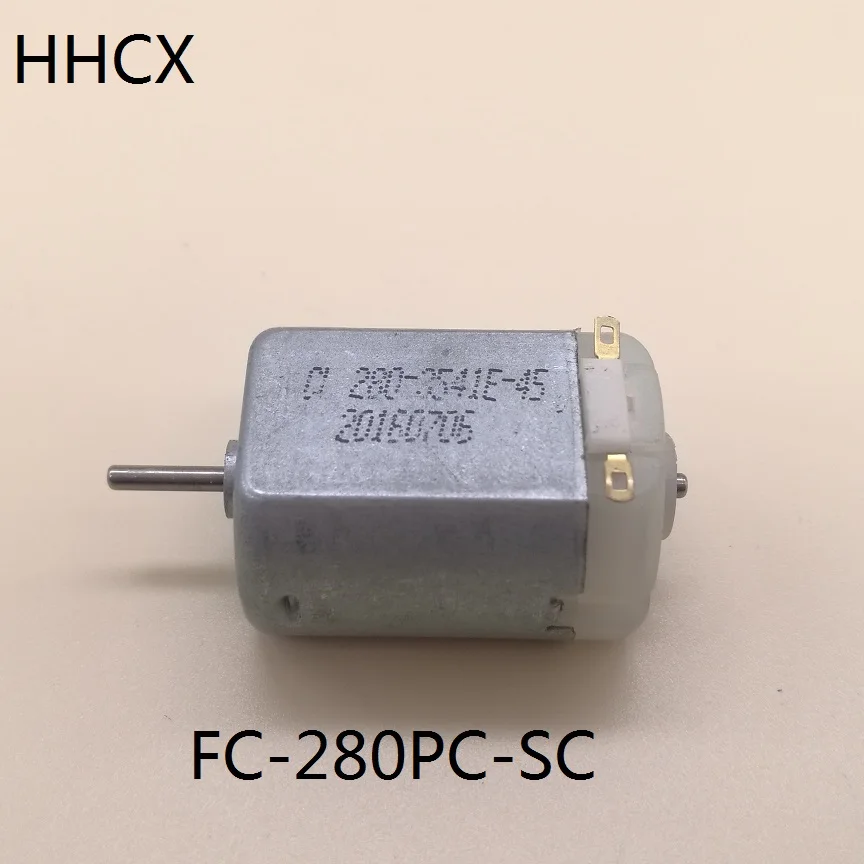 1PCS DC Motor FC-280PC-3541E Микроскоростный двигатель 280 Драгоценная метка щетка 3-7.2VDC 12200RM