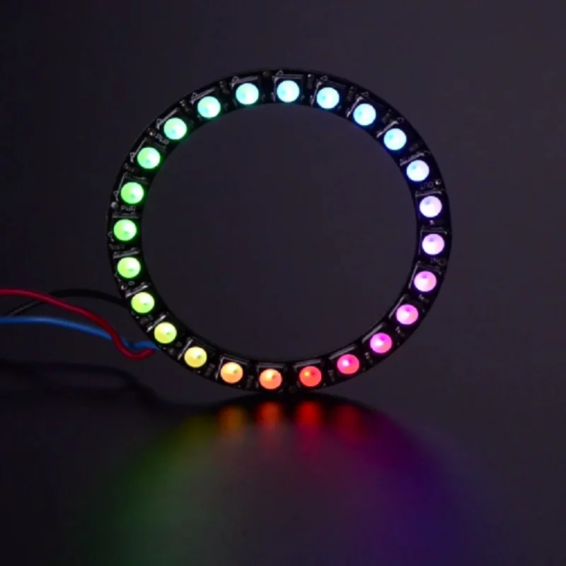 24x5050 RGBW SK6812 светодиодный кольцо w/интегрированный драйверы 24 бит|ring led|ring ringring x |