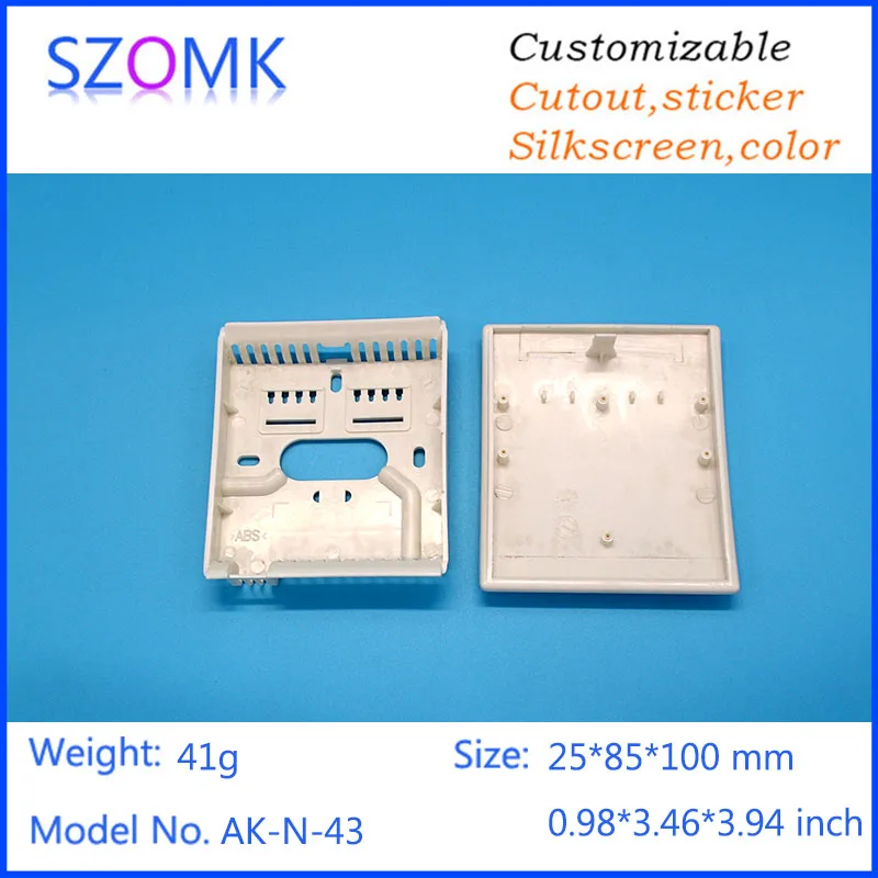Корпус szomk из АБС пластика для электроники 1 шт. пластиковый корпус с датчиком
