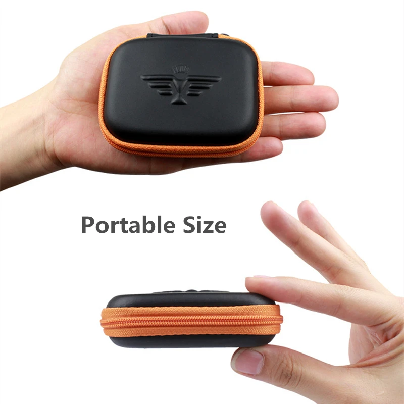 Классическая коробка для наушников сумка с застежкой молнией из искусственной