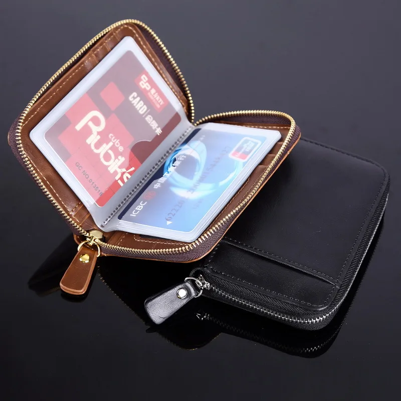 Новое поступление держатель для ID-карт DOLOVE из натуральной кожи кошелек карт