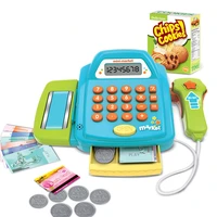 kids simulation pretend play supermarket cash register furniture toys little shopping sale landline credit card machine doll