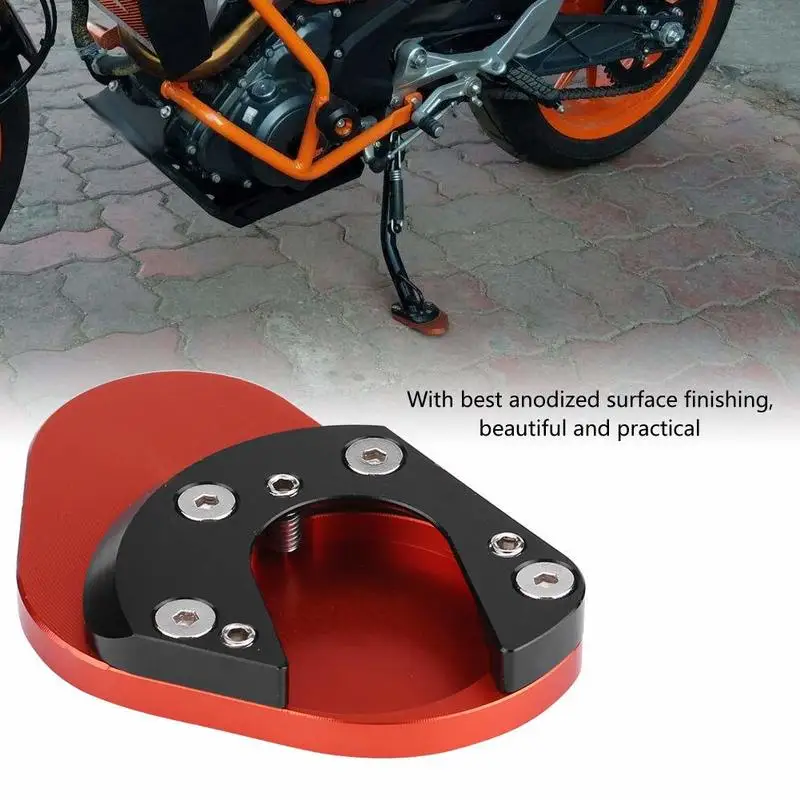 

Universal Motorbike Kickstand Anti-slip Side Extension Pad for KTM Motorcycle CSL88