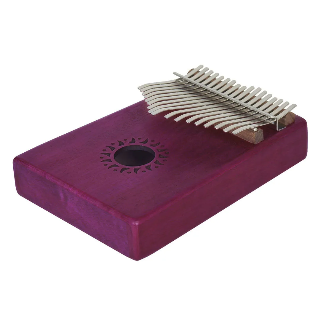 MMFC-IRIN 17 Key Finger Kalimba Mbira Sanza Thumb Piano Pocket Size Beginners Supporting Bag Keyboard Acacia mangium Wood Musi |