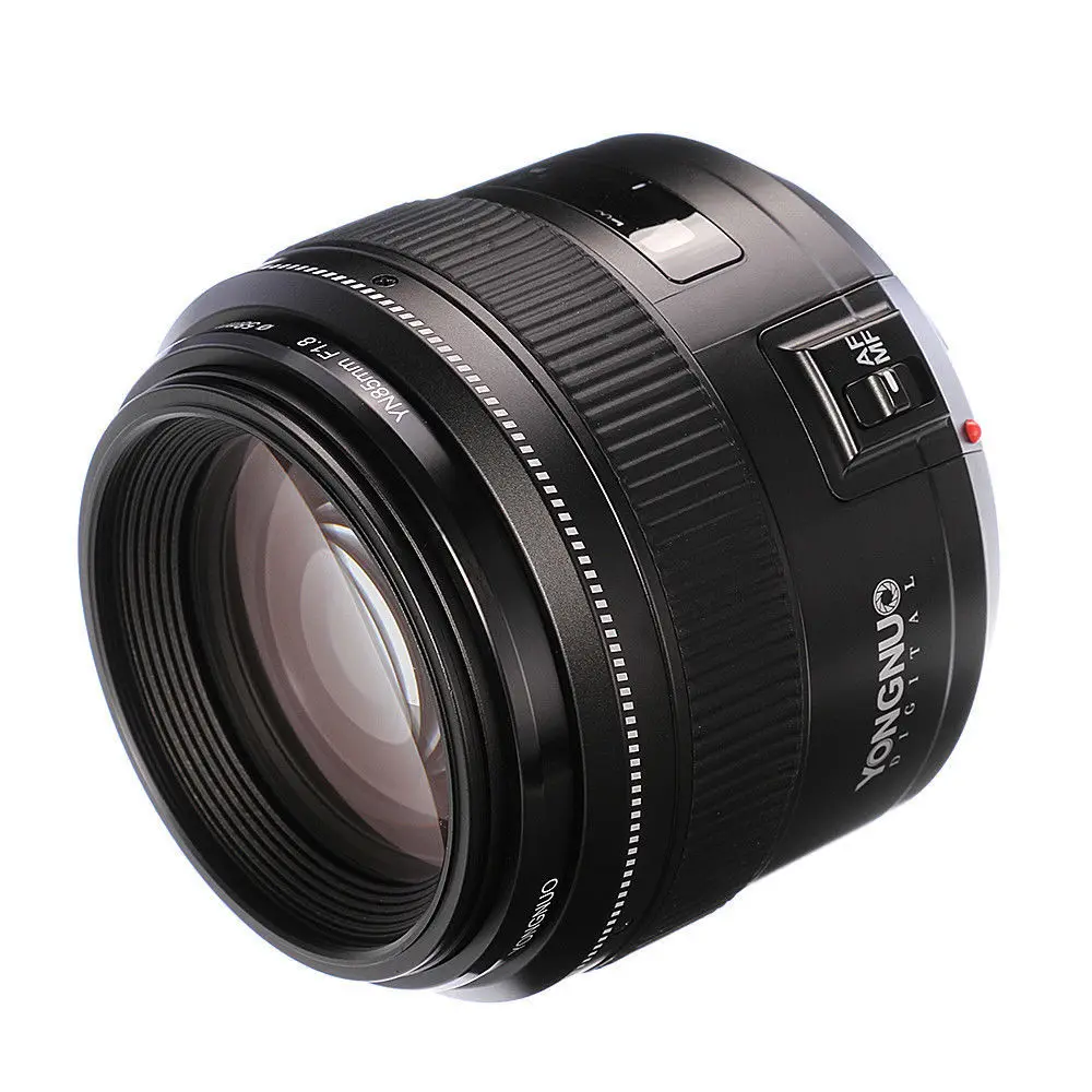 Yongnuo YN 85 мм F1.8 AF/MF Авто/ручная фокусировка телеобъектив для Canon DSLR