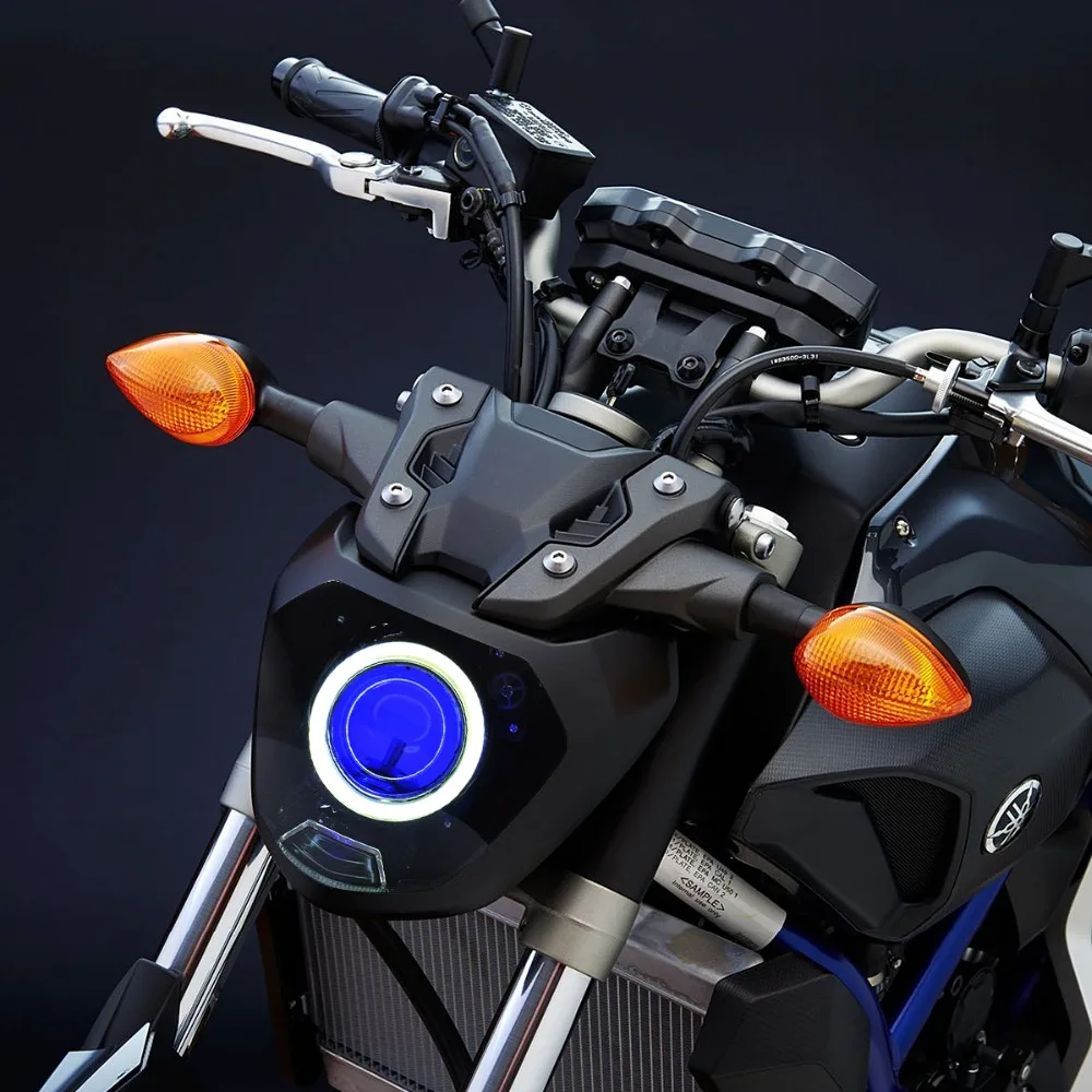 KT светодиодная фара для Yamaha FZ07 MT07 2015 2017| |