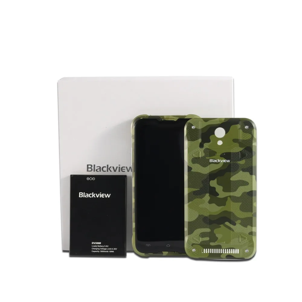 Оригинал BLACKVIEW BV5000 4G LTE Водонепроницаемый MTK6735 5 &quotQuad Core HD Android 5.1 Мобильный Сотовый