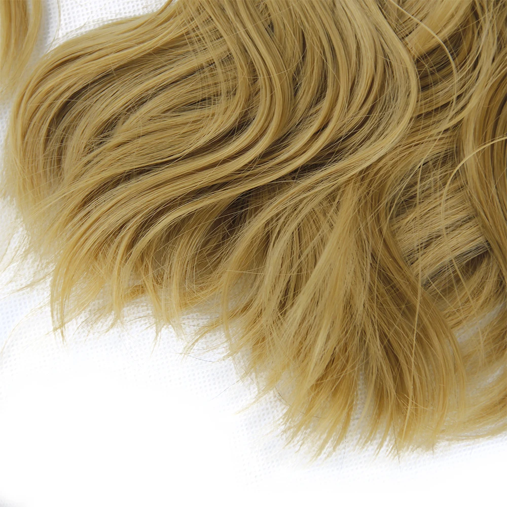 Синтетический конский хвост для наращивания волос объемная волна De Cabello заколки