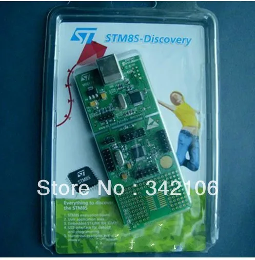 Бесплатная доставка! STM8S DISCOVERY вставка STLINK STM8S105C6T6 STM макетная плата|development board|board