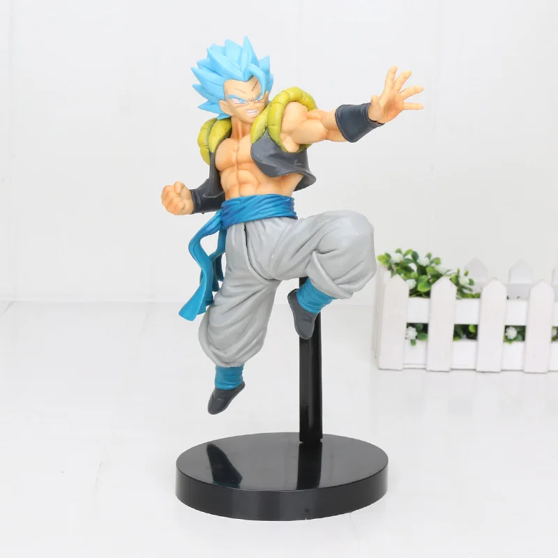 501 21cm gogeta bag Dragon Ball Z BWFC лазурь фигурка Dragon Ball конечные солдаты синий гогета Бог, супер сайян Серебряный Сон Гоку ПВХ фигурка игрушка - Цвет: 501 21cm gogeta bag