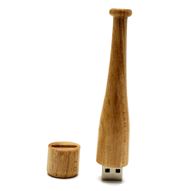 Деревянный usb флеш накопитель 4 ГБ 8 16 32 maple baseball bat usb|USB флэш-накопители| |