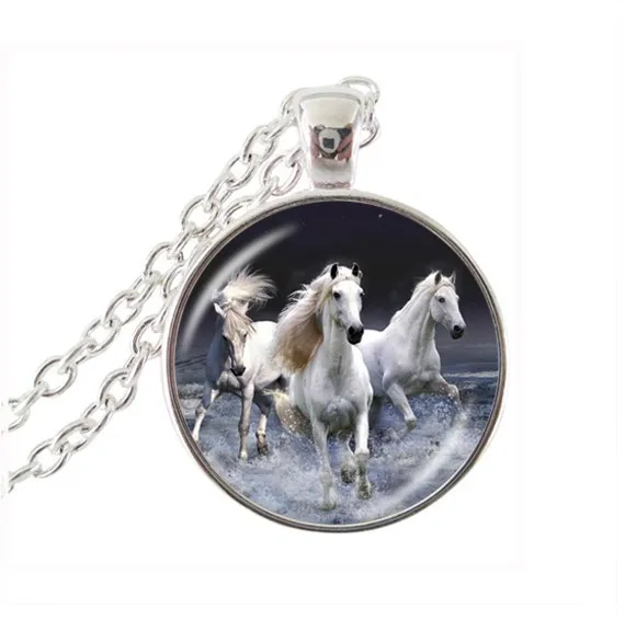 Horse necklaces &amp pendants vintage horse jewelry equestrian jewellery Fashion necklace for women men | Украшения и аксессуары