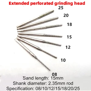 1 шт. 2,35 мм хвостовик сверла алмазная шлифовальная головка набор инструментов для роторного тонкого наконечника иглы сверла металла камня нефрита