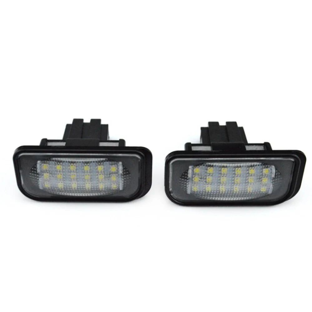 2 шт. лампа номерного знака светильник Светодиодный индикатор для Mercedes Benz W203 W211 W219