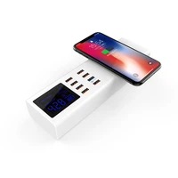 doolike digital display charging current multi port smart chargeralso comes with a dedicated wireless charger for mobile phones