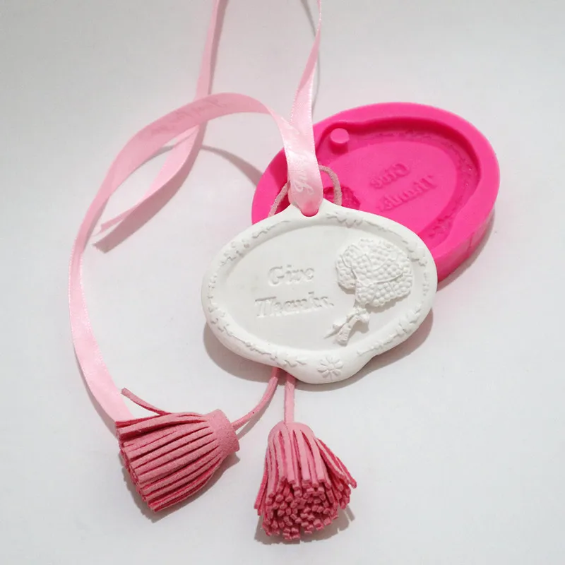 Восковый лист аромата пресс форма для подвески автомобиля гипсовая бетонная