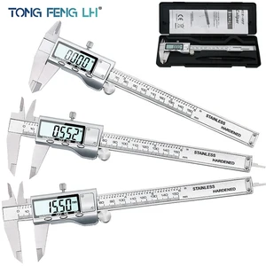 TON09 6-Inch 150mm Stainless Steel Electronic Digital Vernier Caliper Metal Micrometer Measuring