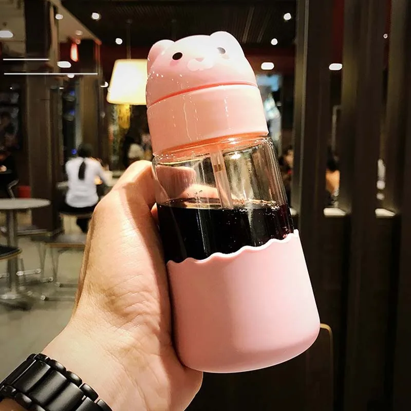 320 мл Бутылочка для молока новорожденных школьников безопасные стеклянные