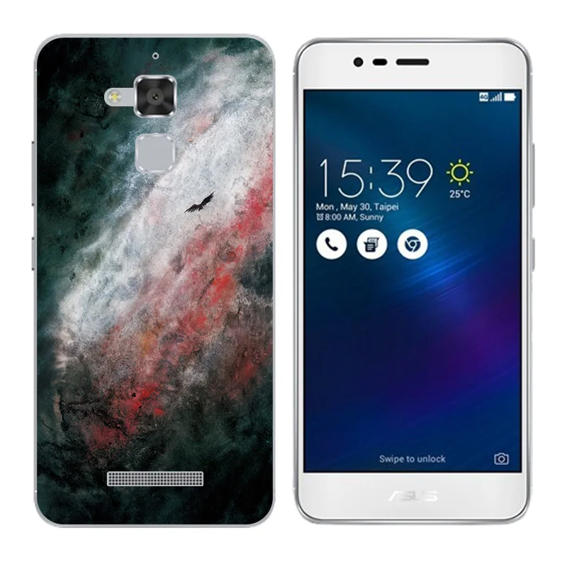 Cover for Asus Zenfone 3 Max ZC520TL Mammal Printing Case Silicon Coque ZenFone Deluxe ZS550KL Soft TPU Phone Bag |