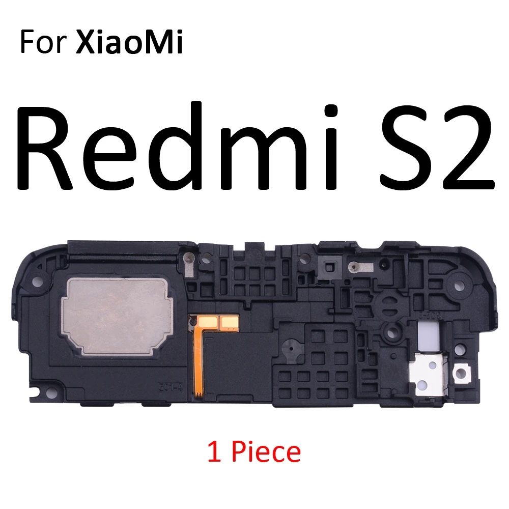 For Redmi S2 Задний нижний громкоговоритель, гудок, Звонок Громкий Динамик гибкий кабель для XiaoMi Redmi Note 7 6 5 Pro Plus 6A 5A S2 - Цвет: For Redmi S2